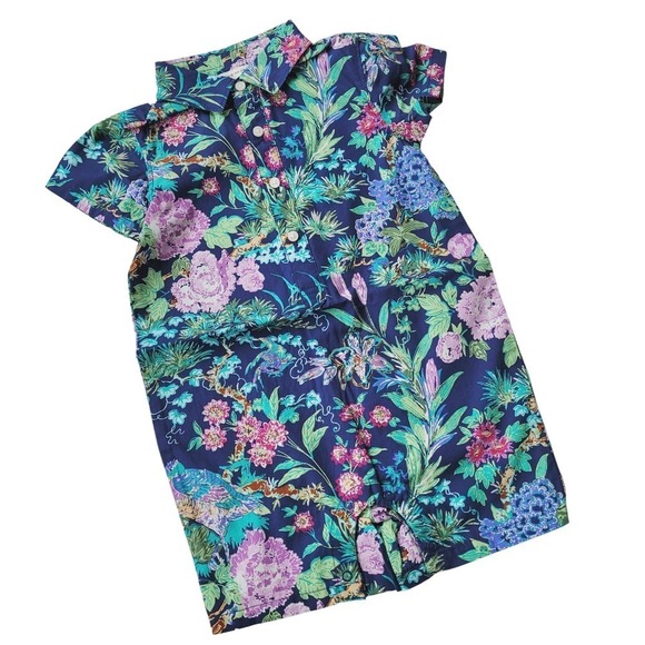New Janie & Jack 12-18 Months Floral Button Up Romper NWT - Picture 1 of 5